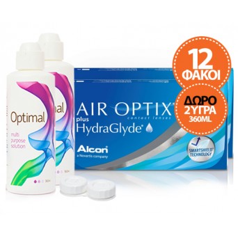 AIR OPTIX PLUS HYDRAGLYDE...
