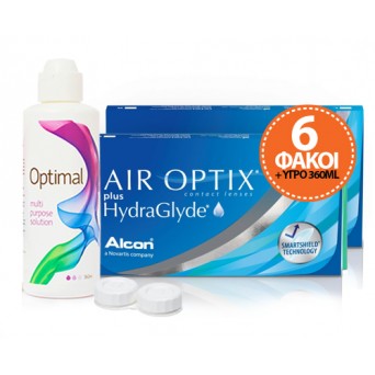 AIR OPTIX PLUS HYDRAGLYDE...